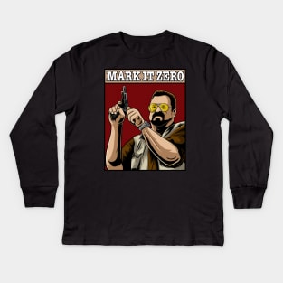 walter mark it zero Kids Long Sleeve T-Shirt